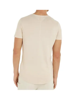 T-shirt Ecru Homme Tommy Hilfiger Xslim Jaspe DM0DM09587 2