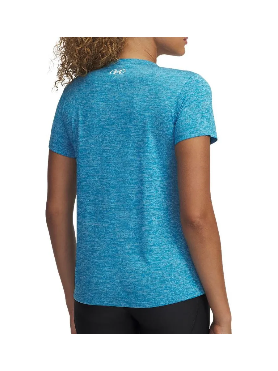 T-shirt de Sport Bleu Femme Under Armour Tech Twist 3