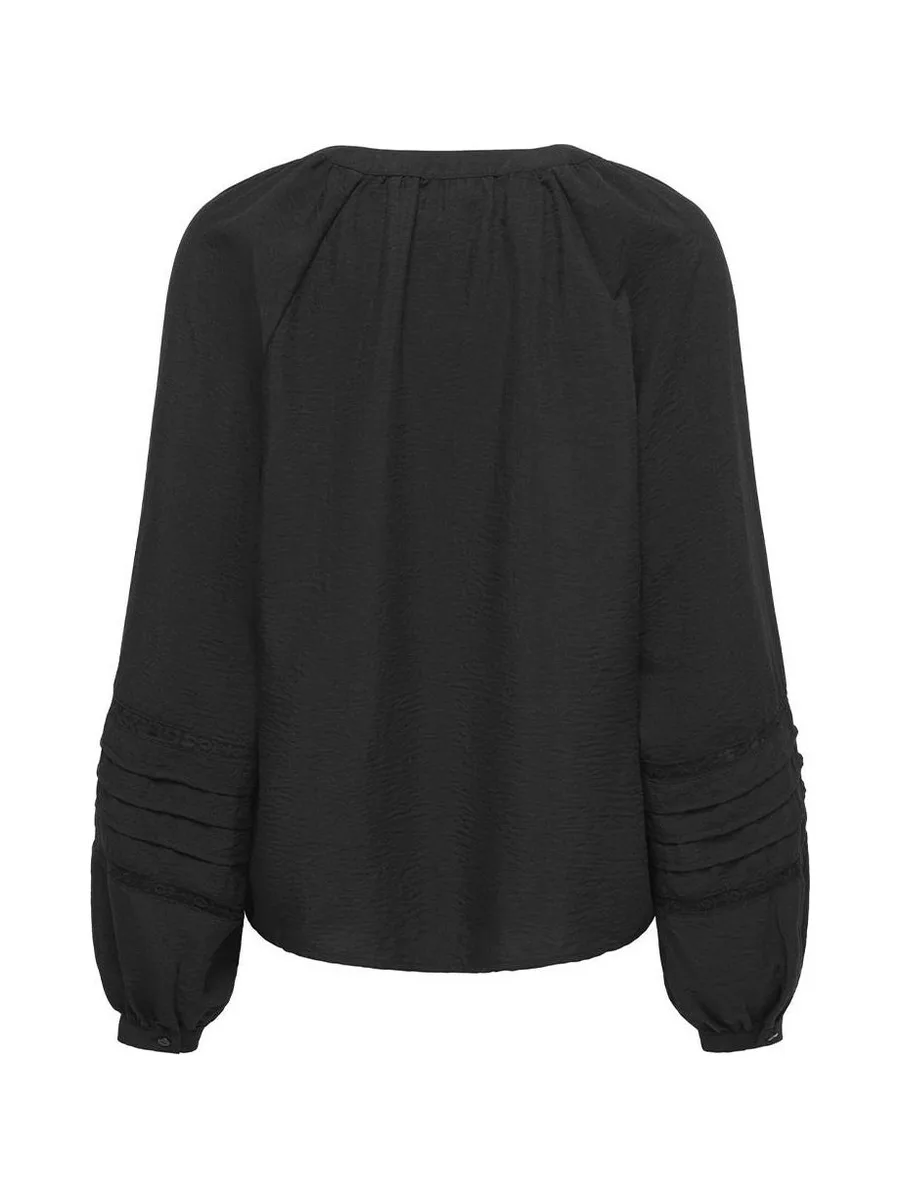 Blouse Noire Femme JDY Train 3