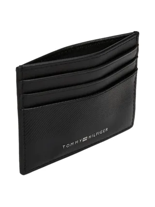 Porte Cartes Noir Homme Tommy Hilfiger Foundation 2
