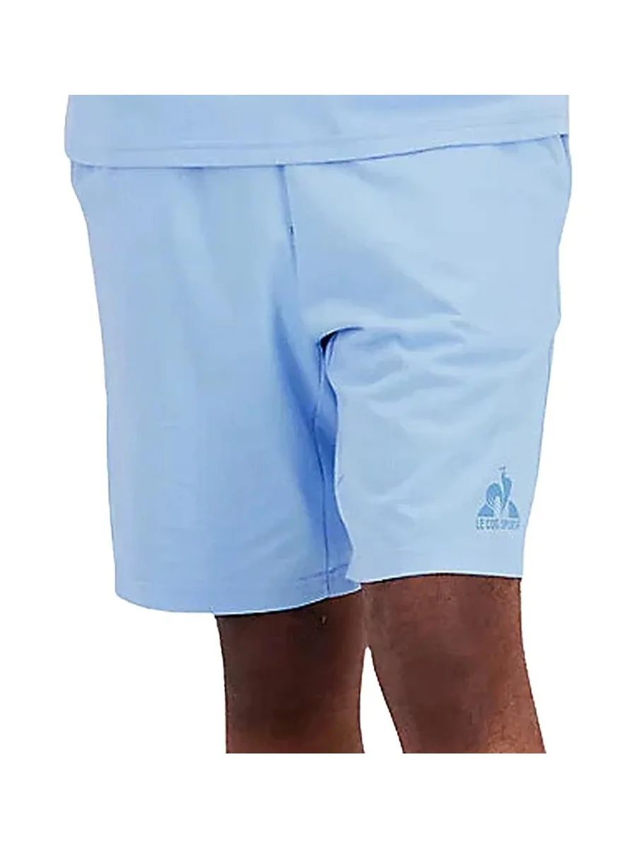 Short Bleu Homme Le Coq Sportif Bas 2