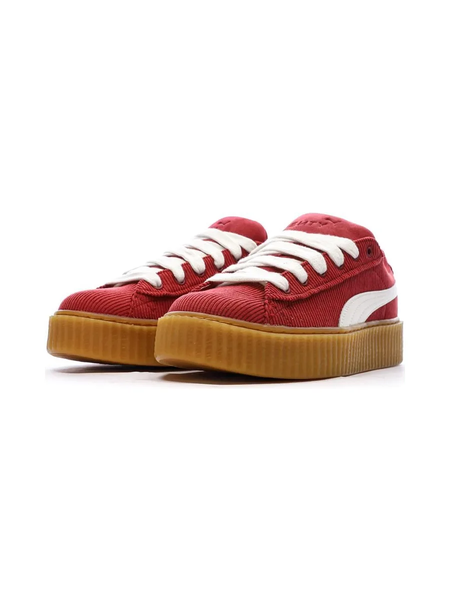 Baskets Rouge Mixte Puma Creeper Phatty Cordu 7