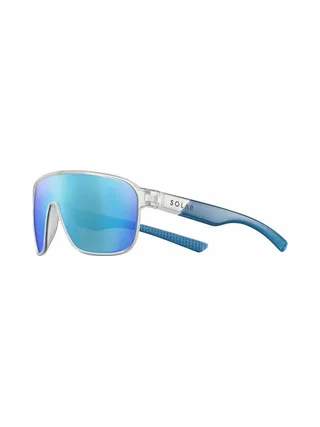 Lunettes de soleil Solar Discovery Transparent Polarized Flash Bleu 1