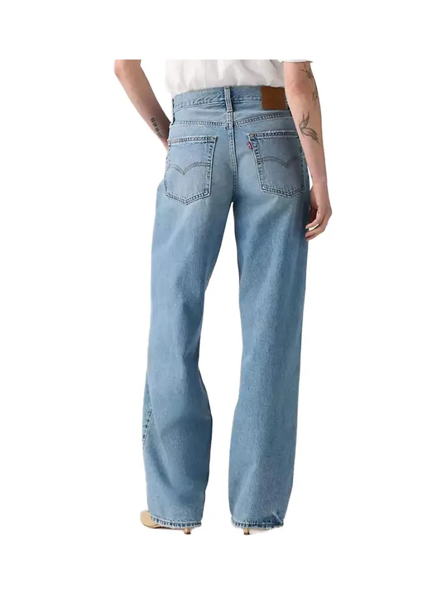 Jean Bleu Femme Levi's Baggy Dad 3