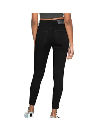 Jean Super Skinny Noir Femme Diesel Slandy 2