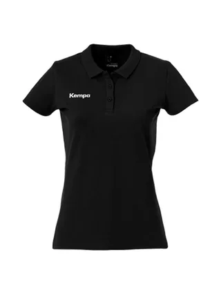Polo Noir Femme Kempa Women 1