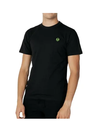 T-shirt Noir Homme Sergio Tacchini 103 1