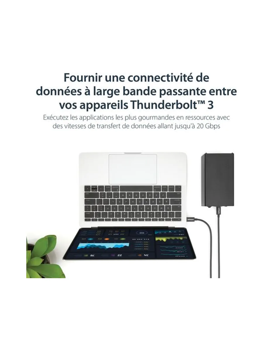 1m Thunderbolt 3 20Gbps USB-C Cable 7