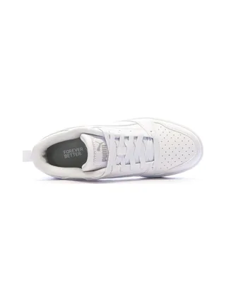 Baskets Blanches Mixte Puma Rebound V6 4