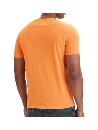 T-shirt Orange Homme Tommy Hilfiger Tjm X Slim Jaspes 1 2