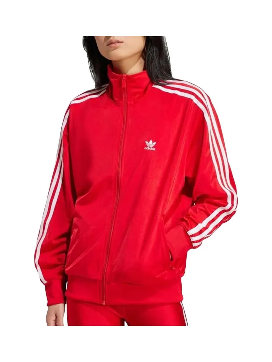 Veste Rouge Femme Adidas Firebird 2