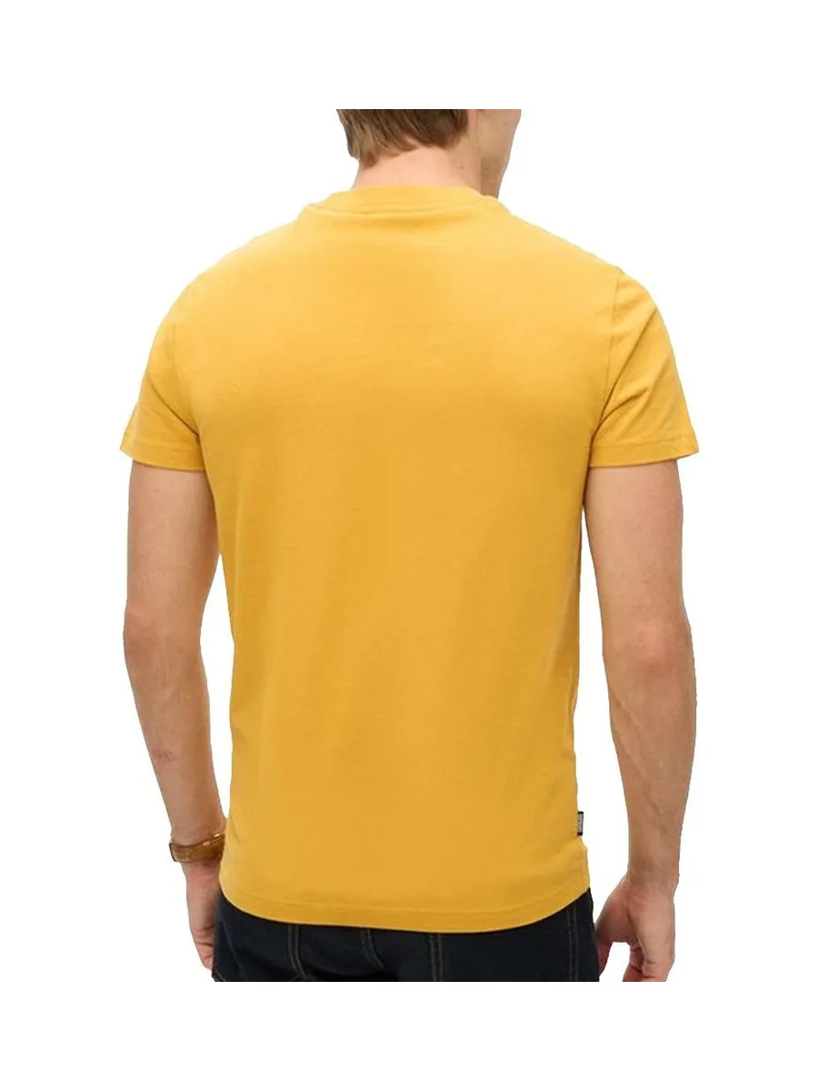 T-Shirt Jaune Homme Superdry Essential 3