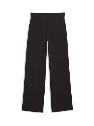 Pantalon Large Noir Femme Puma Elevated 2