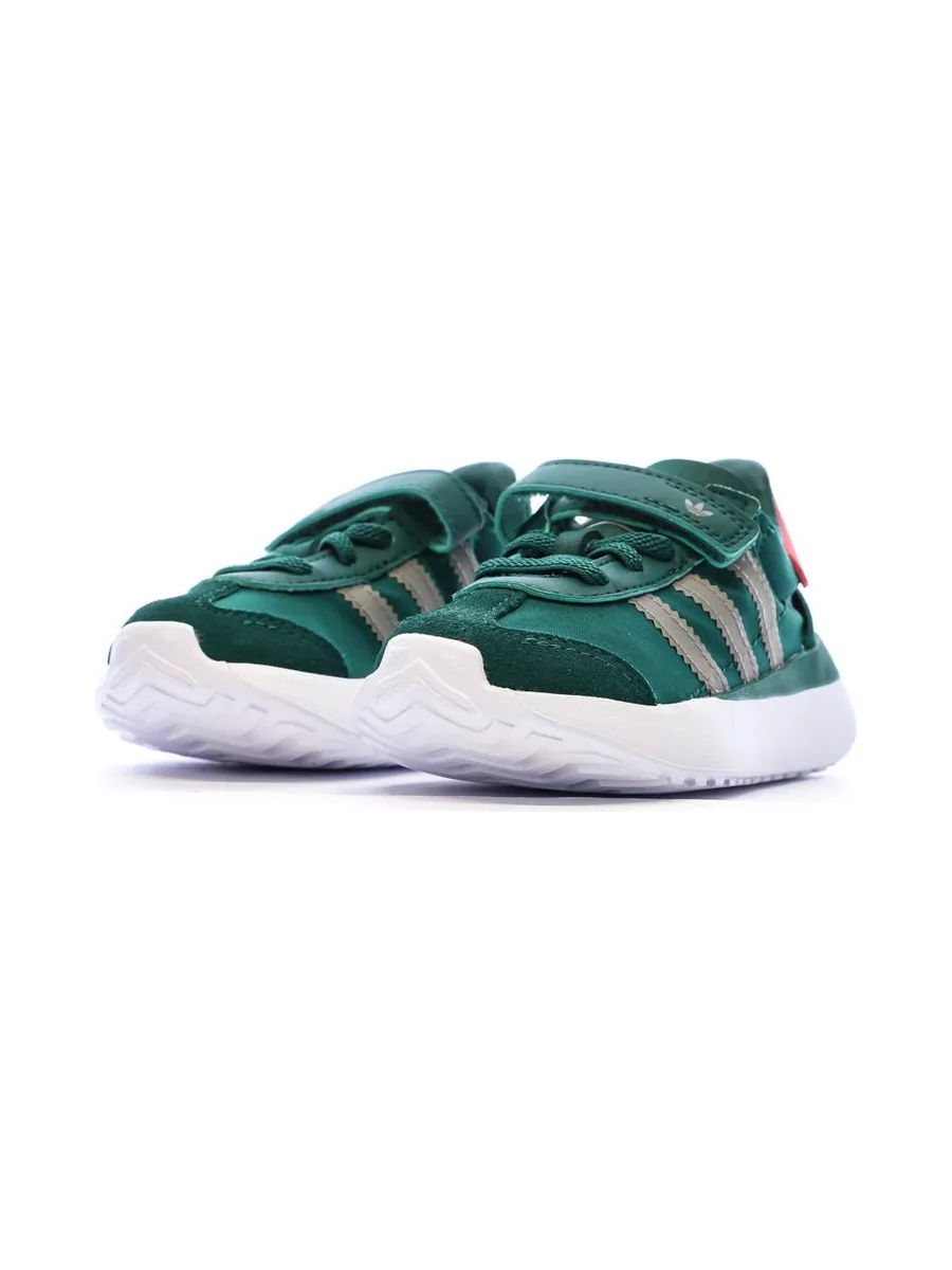 Baskets Vertes Garçon Adidas Country 7