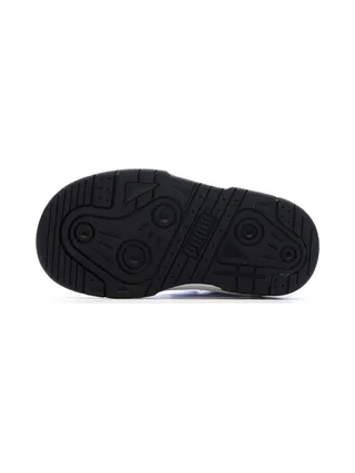 Baskets Blanc/Violet Garçon Puma Slipstream 5
