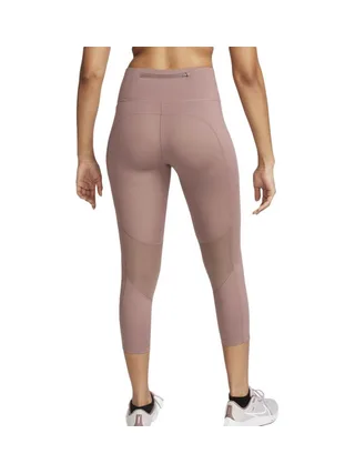 Legging Rose Pale Femme Nike Fast Crop 2