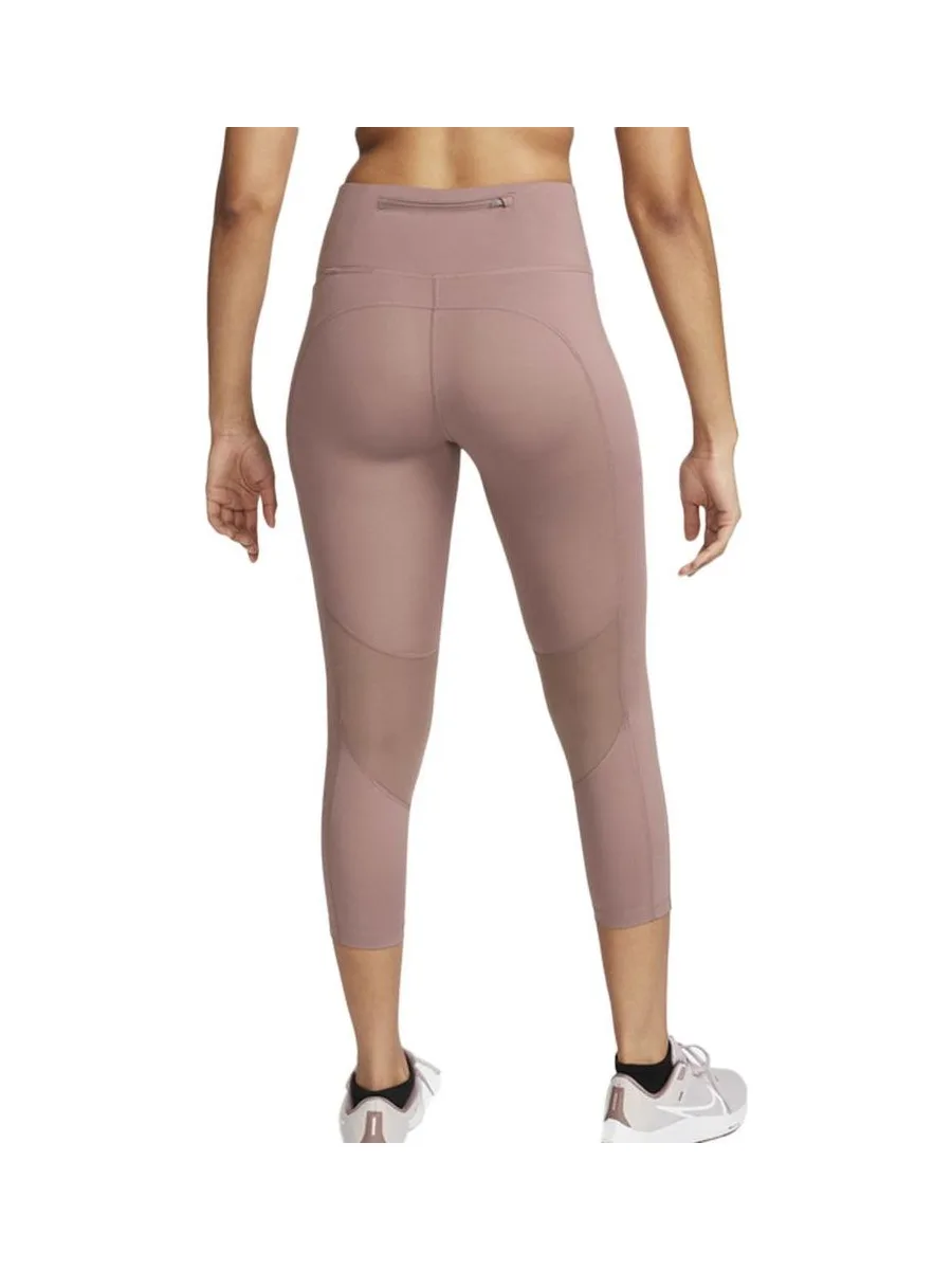 Legging Rose Pale Femme Nike Fast Crop 3
