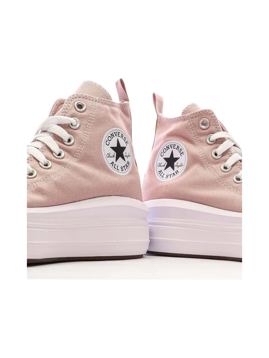 Baskets Roses Fille Converse All Star Move Platform A08745C 8