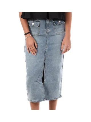 Jupe en Jean Bleu Femme Monday Premium Elephant 1