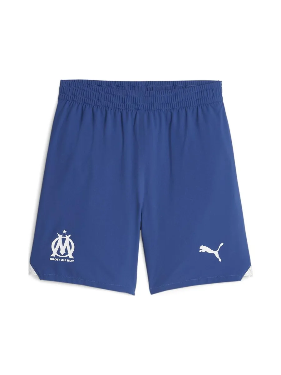 OM Short de Foot Bleu Homme Puma 2023/24 1