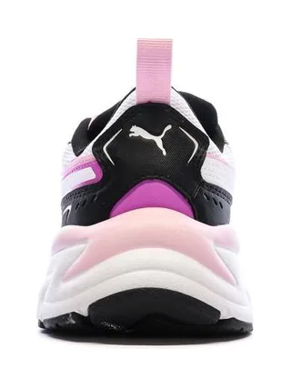 Baskets Blanches/Noires/Roses Femme Puma X-ray 4 3