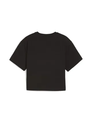 Crop top Noir/Rose Clair Fille Puma 845346 2