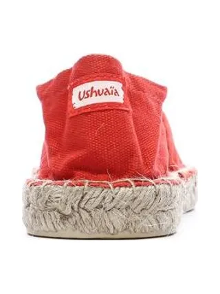 Espadrilles Rouge Femme Ushuaia Dimitrie 3