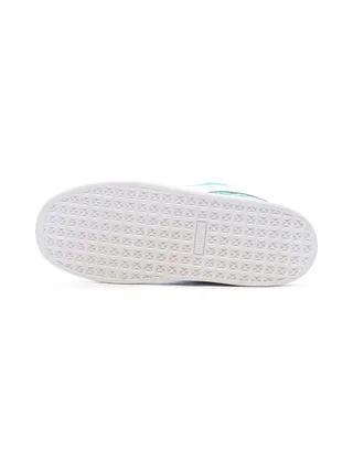 Baskets Turquoise/Blanc Homme Puma Suede XL 5
