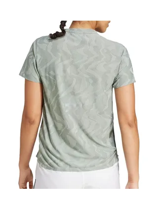 T-Shirt de Sport Vert Femme Adidas CLIMACOOL+ 2