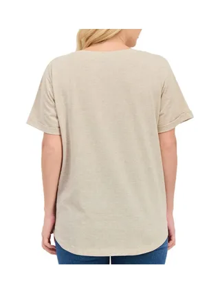 T-Shirt Beige Femme Disney Minnie & Mickey Sketch 2