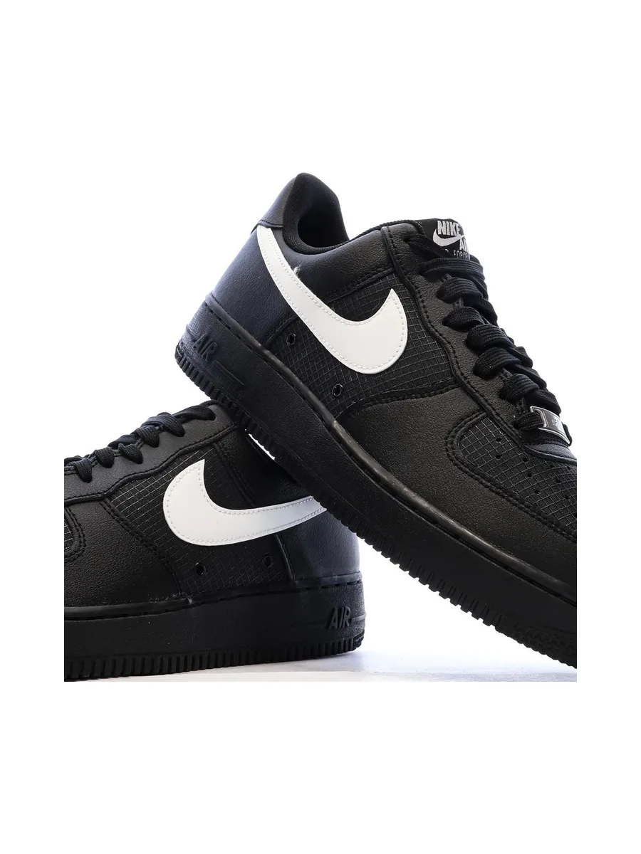 Baskets Noires Homme Nike Air Force 1 '07 8