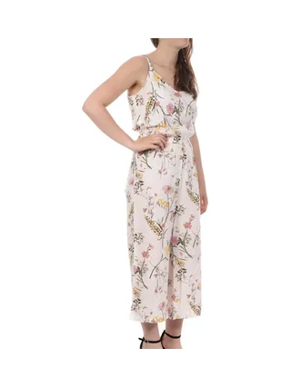 Combinaison Blanc/Fleurs Femme Vero Moda 7/8 1