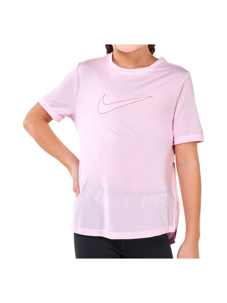 T-shirt Rose Fille Nike DD7639 1