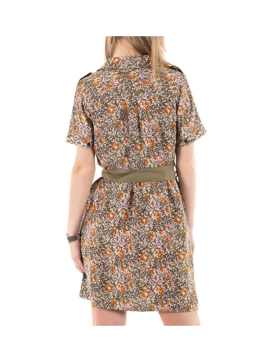 Robe à fleurs Kaki Femme Kaporal COLIN 2