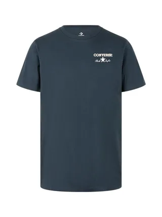 T-Shirt Marine Homme Converse Chuck Into 1
