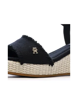 Sandales à Talons Noir Femme Tommy Hilfiger Wedgeee 7