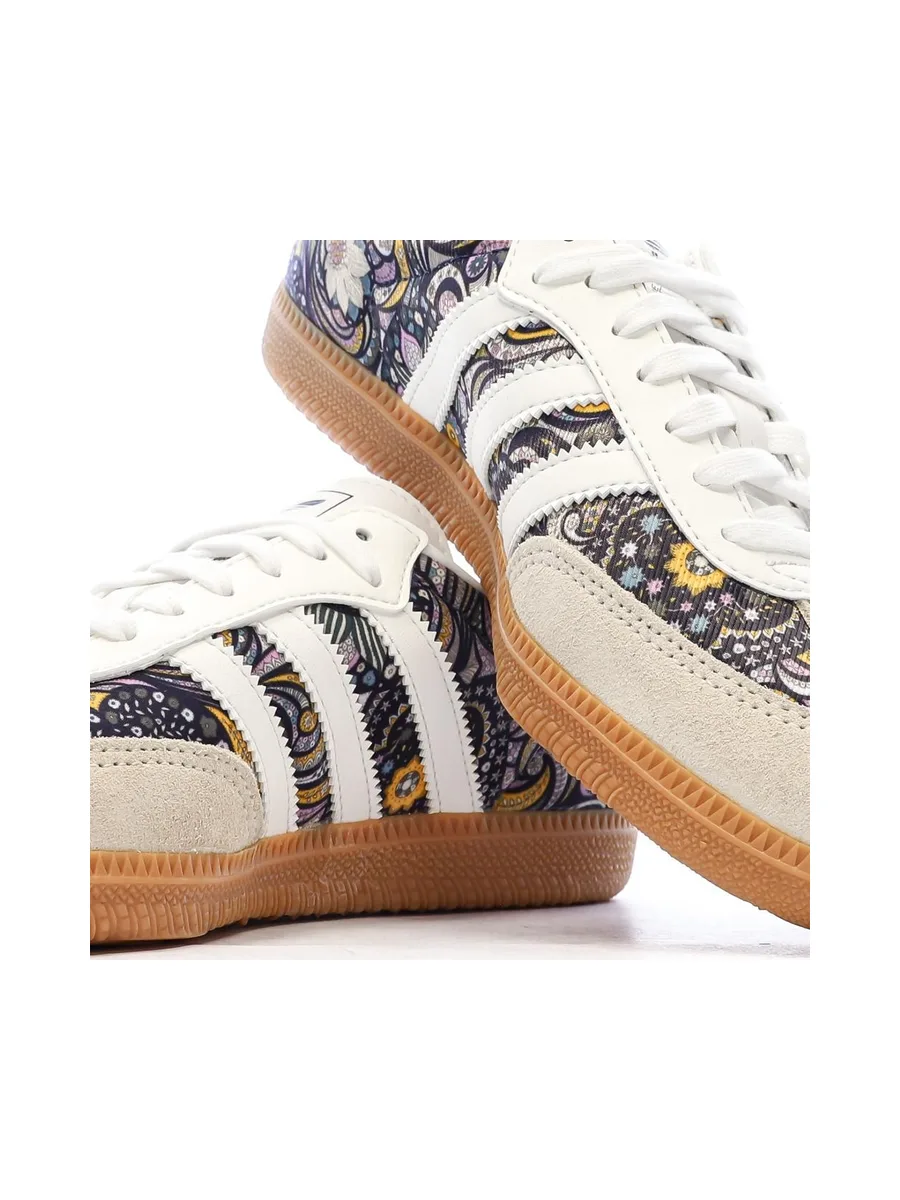 Baskets Multicolore Adidas Samba OG x Liberty London 8