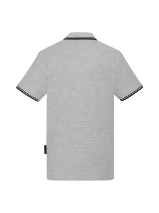 Polo Gris Homme Schott PSWILL2 2