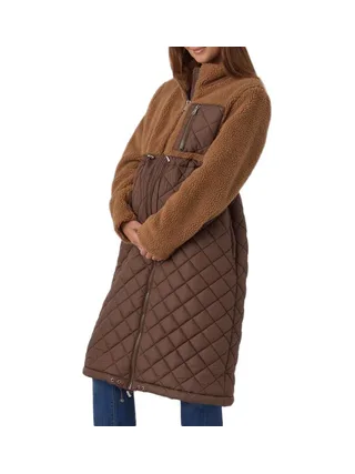 Manteau Marron Femme Mamalicious Theodora 1