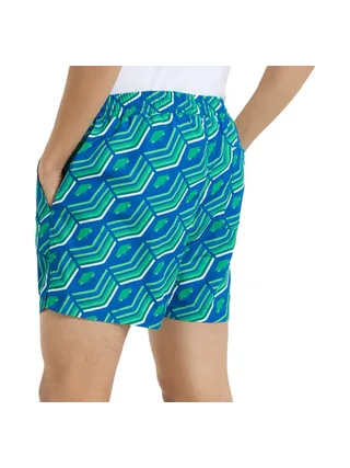 Short de Bain Bleu/Vert Homme Umbro Printed Quetzale 2
