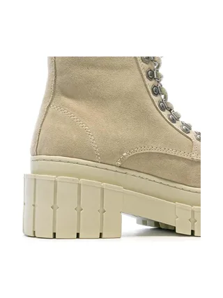 Boots Écru Femme No Name Kross Low 7