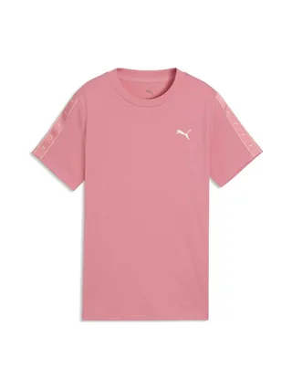 T-Shirt Rose Fille Puma Tape 1