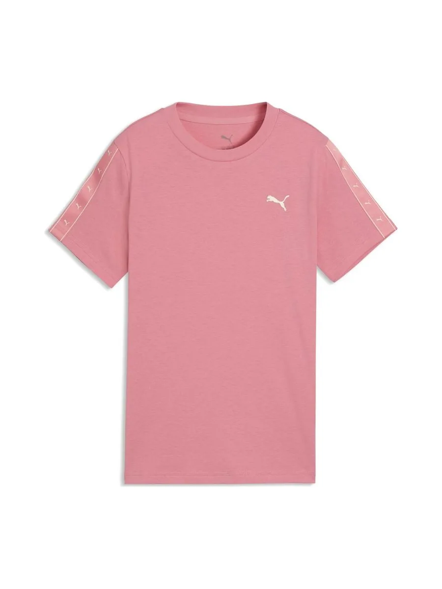 T-Shirt Rose Fille Puma Tape 2
