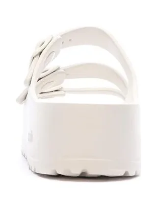 Sandales Blanches Femme Birkenstock Florida 3
