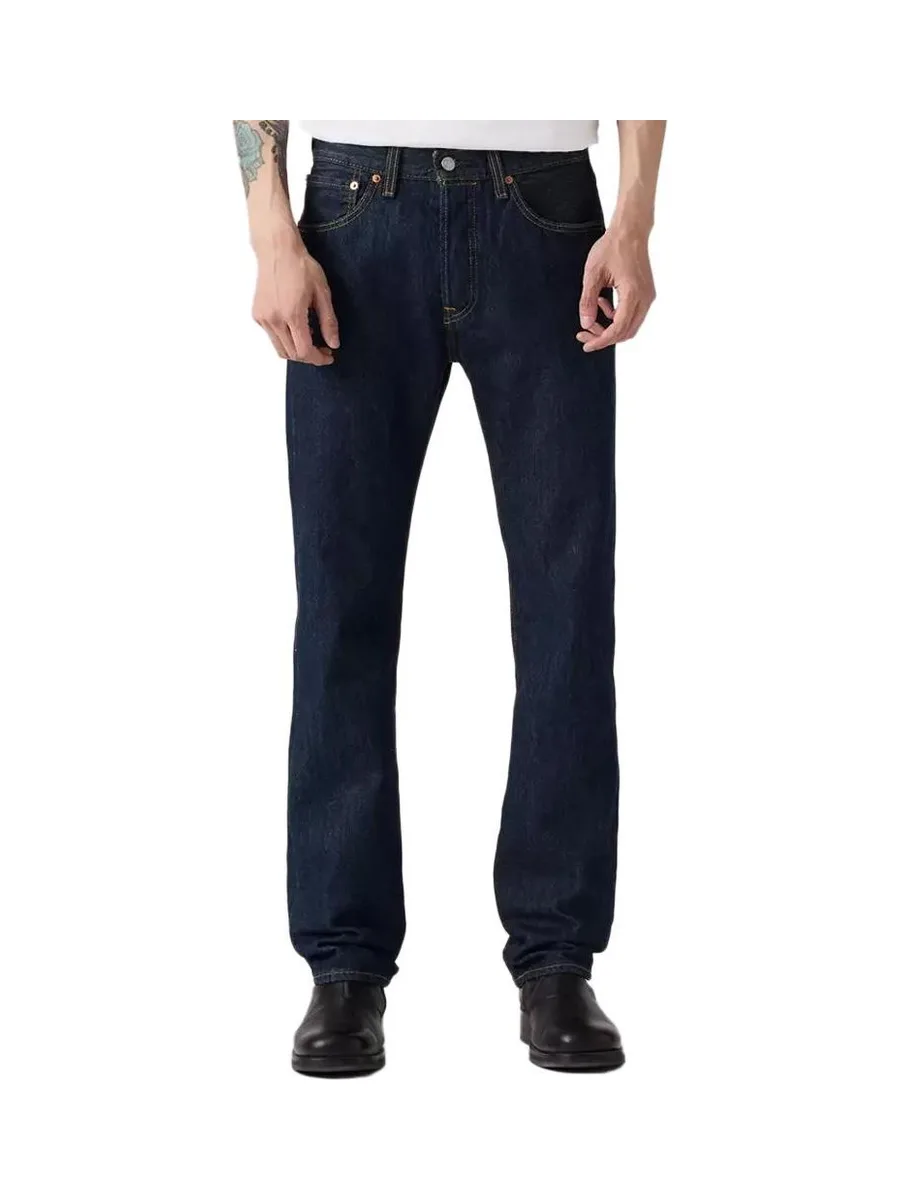 Jean Bleu Brut Homme Levi's 501 Levis Original Fit 1
