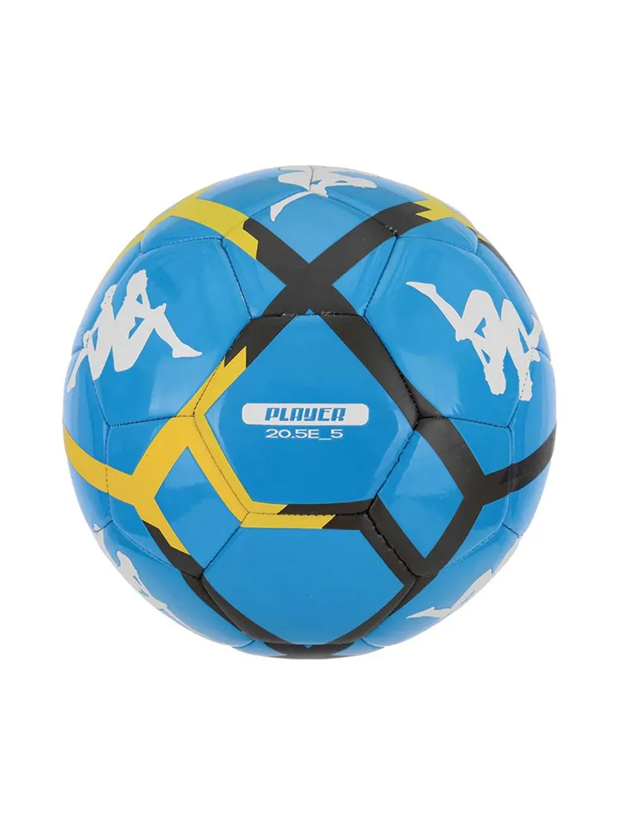 Ballon Turquoise/Noir/Jaune Homme Kappa Player 20 - Taille 2