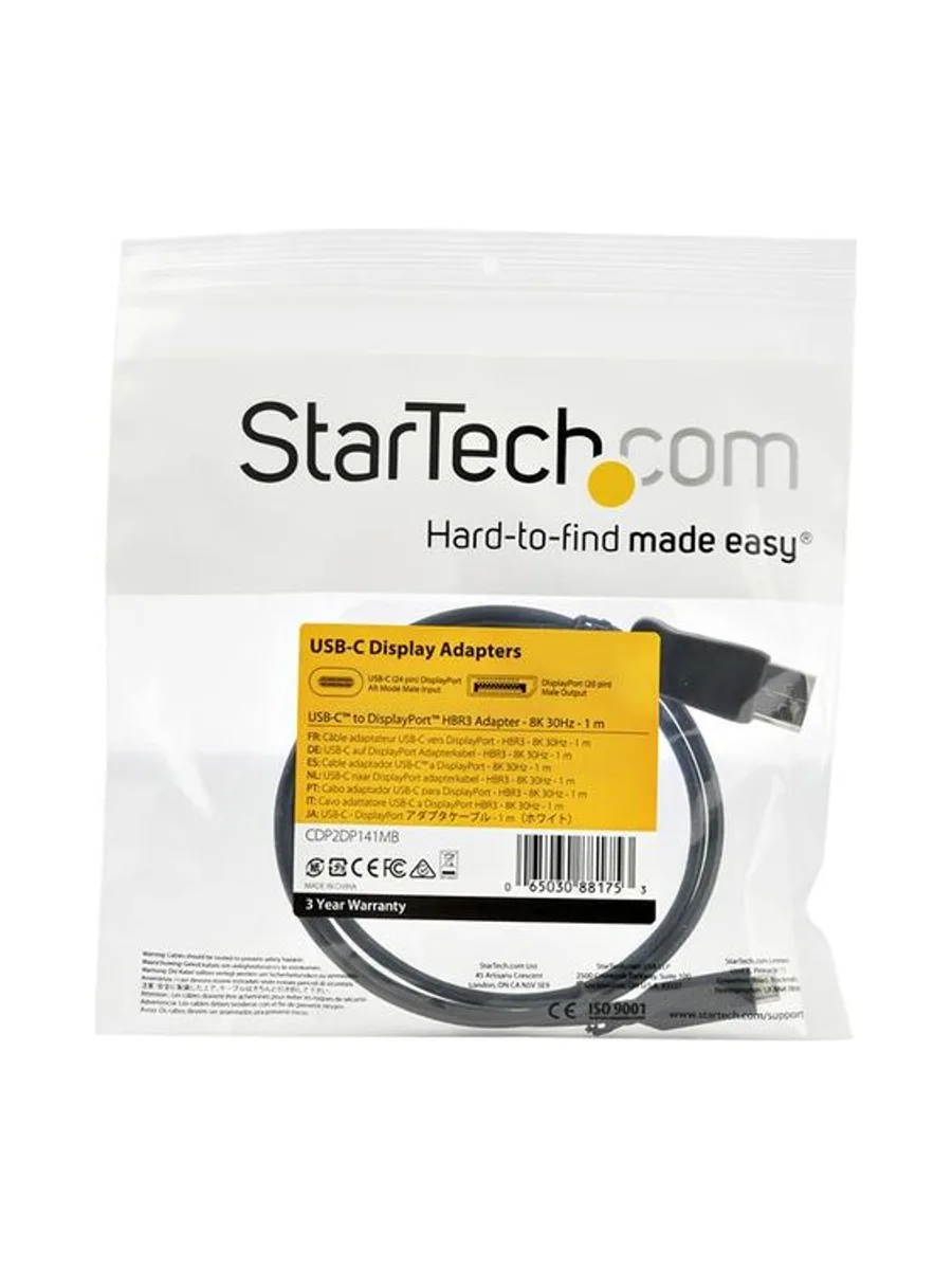 Adapter Cable - 8K USB-C to DP - 3.3 ft. 5