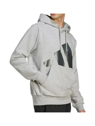 Sweat Gris/Noir Homme Adidas M Ess Hld Hd 1