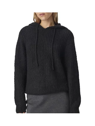Pull à capuche Noir Femme Vero Moda Hoodie 1