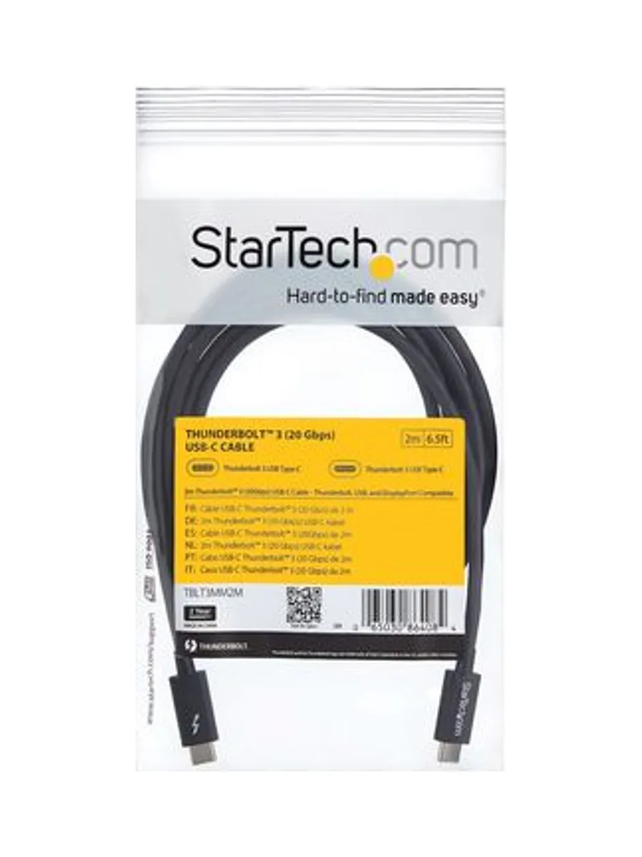 2m Thunderbolt 3 20Gbps USB-C Cable 6